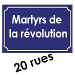 Municipalité de Tunis : 20 rues porteront désormais les noms des martyrs de la révolution