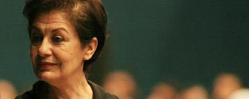 La comédienne et dramaturge Jalila Baccar reçoit le prix Mahmoud Darwich pour la liberté et la création