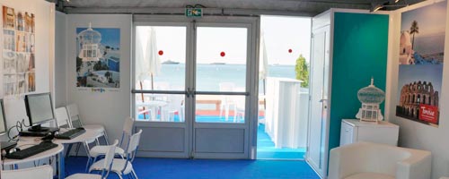 Photos du pavillon tunisien au festival de Cannes
