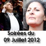 Festivals : Soirées du 09 Juillet 2012