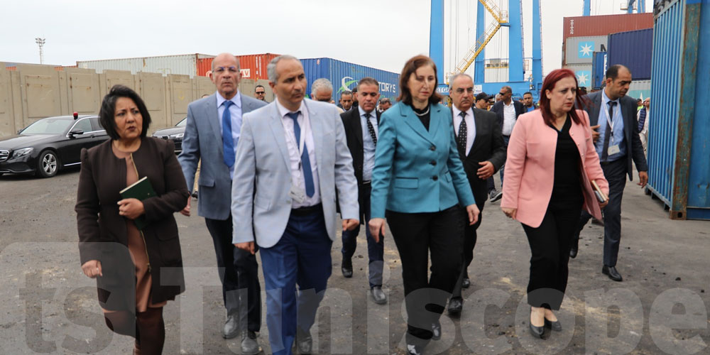 La ministre de l’équipement exhorte à l'amélioration urgente du port de Radès