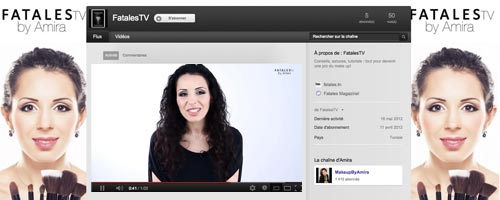 FATALES lance sa chaine Web TV avec Amira FATALES lance sa chaine Web TV avec Amira
