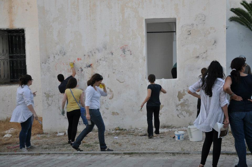En photos : Mobilisation des jeunes pour le Palais El Abdellia