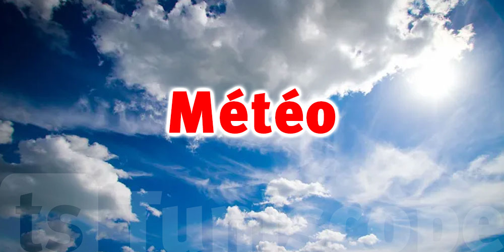 Météo : Ciel nuageux et pluies éparses sur la plupart des régions