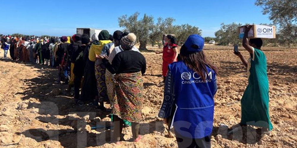 7 000 migrants bénéficient de l'aide alimentaire et médicale à Sfax