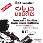 ''Bac Mention Libertés'' : Un concert de musique alternative, samedi 29 juin 