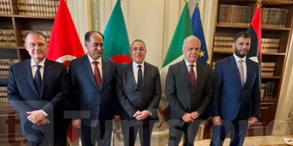 روما: اجتماع بين وزراء داخلية تونس والجزائر وليبيا حول الحدود والهجرة