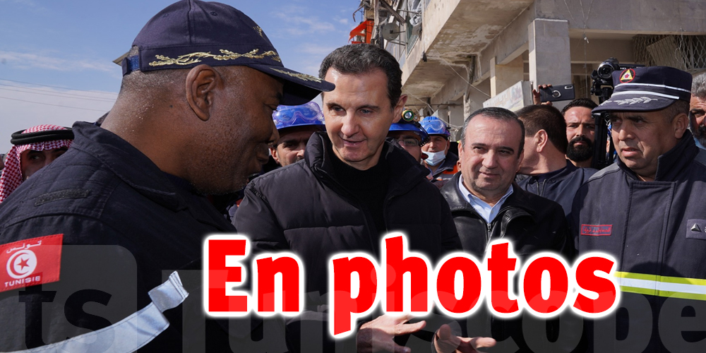 Al Assad Rencontre Les Membres Des Unit S De Protection Civile Tunisienne