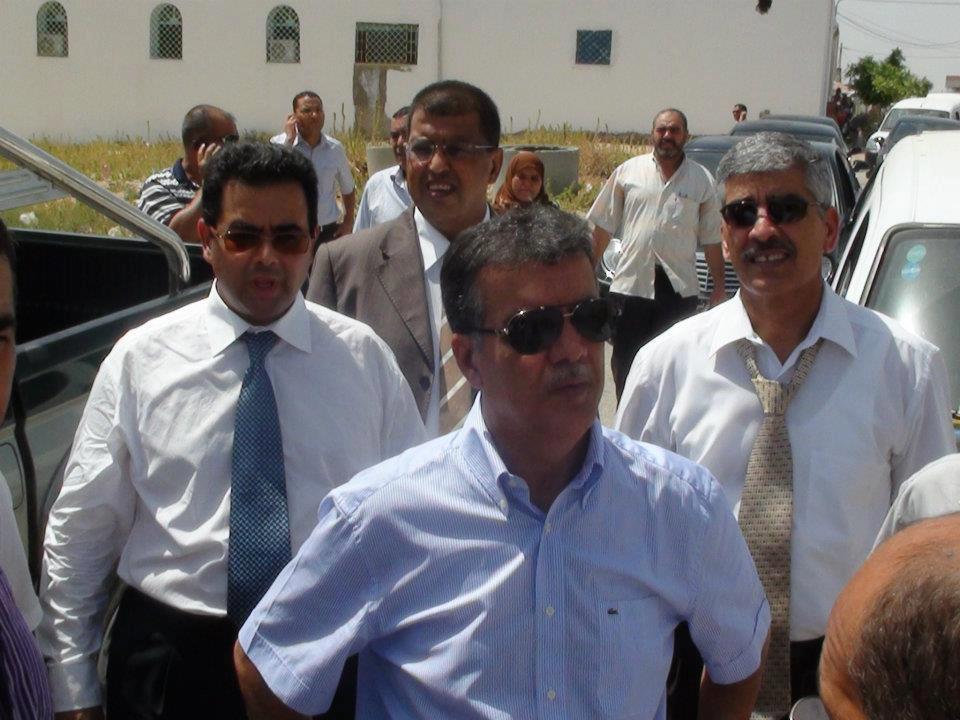 En photos : Tarek Dhiab sur le terrain pour la campagne de propreté