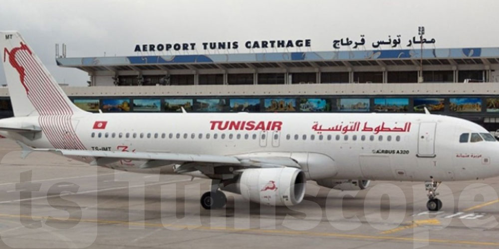 الخطوط التونسية: تراجع عدد المسافرين بنسبة 5،1 بالمائة إلى غاية 30 سبتمبر الماضي