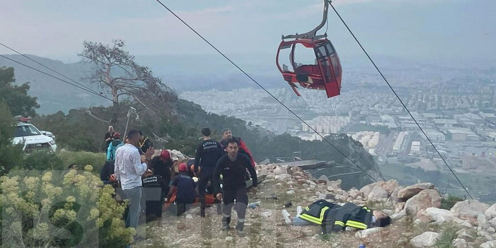 Turquie : Un mort et plus de 10 blessés dans un accident de téléphérique