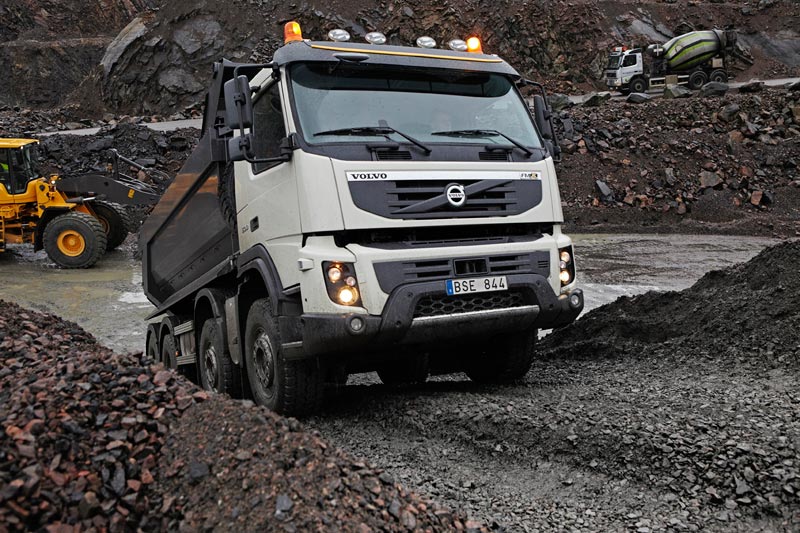 Galerie photos : le Camion Volvo FMX 