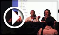 Mme jalila baccar à la conférence du syndicat des artistes peintres 