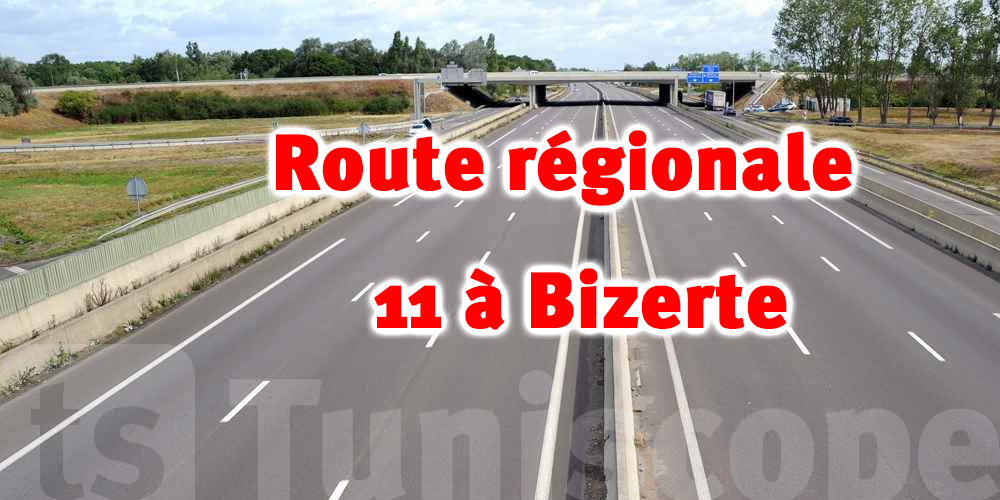 Changement de trafic au niveau de la route régionale numéro 11 à Bizerte