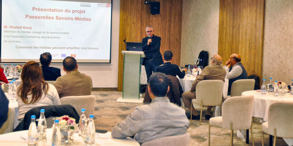 Passerelles Savoirs-Médias : la FTDJ, SavoirsÉco et Expertise France engagent une dynamique inédite pour rapprocher recherche et médias en Tunisie