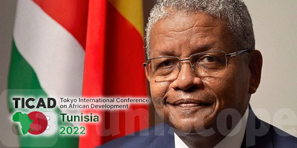 Le président des Seychelles en Tunisie pour participer à la TICAD 8 