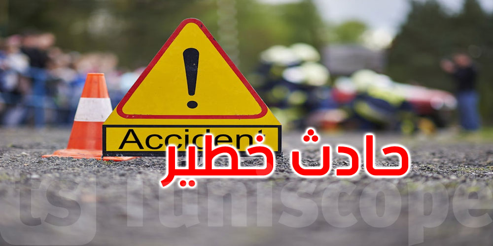 سيدي بوزيد: وفاة 3 أشخاص في اصطدام بين سيارتين ودراجة نارية 