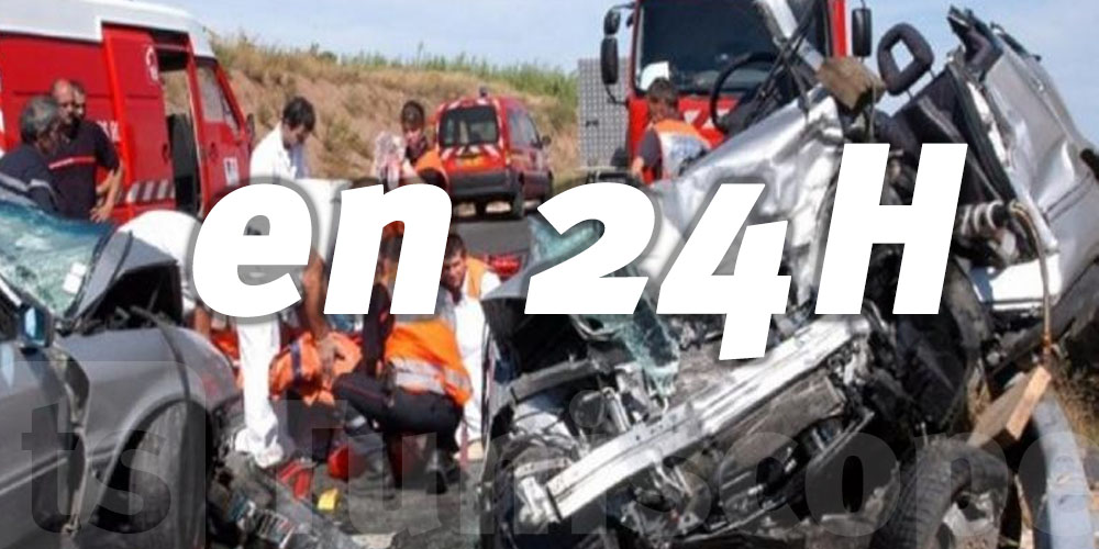 Accidents : 14 décès et 372 blessés en vingt-quatre heures