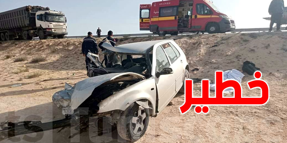سيدي بوزيد: إصابات في تصادم 10 سيّارات