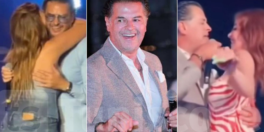 راغب علامة معلّقًا على منتقديه: ''قبلة الفنان مش جريمة!''