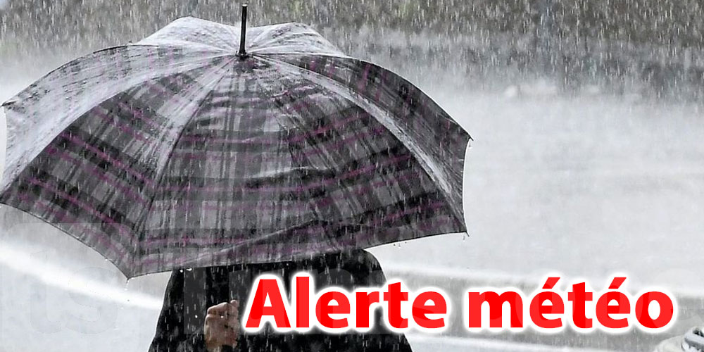 Tunisie : Météo: Pluies éparses et parfois orageuses