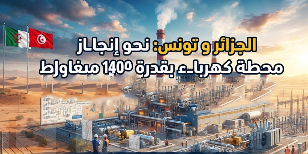 محطة كهرباء بـ1400 ميغاواط: تونس والجزائر داخلين في مشروع كبير...شنّوة الحكاية؟