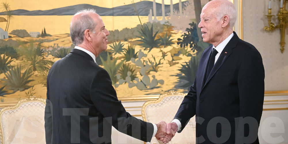 بمناسبة انتهاء مهامهما: رئيس الجمهورية يستقبل سفير البرتغال