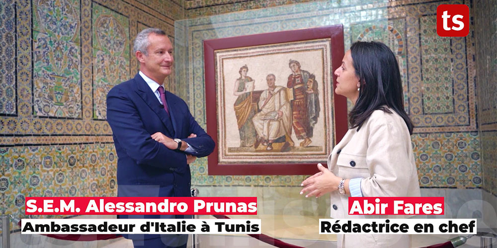 Daccourdou ? Quand l’ambassadeur Prunas évoque l’art, l’identité et les passerelles culturelles et économiques entre la Tunisie et l’Italie