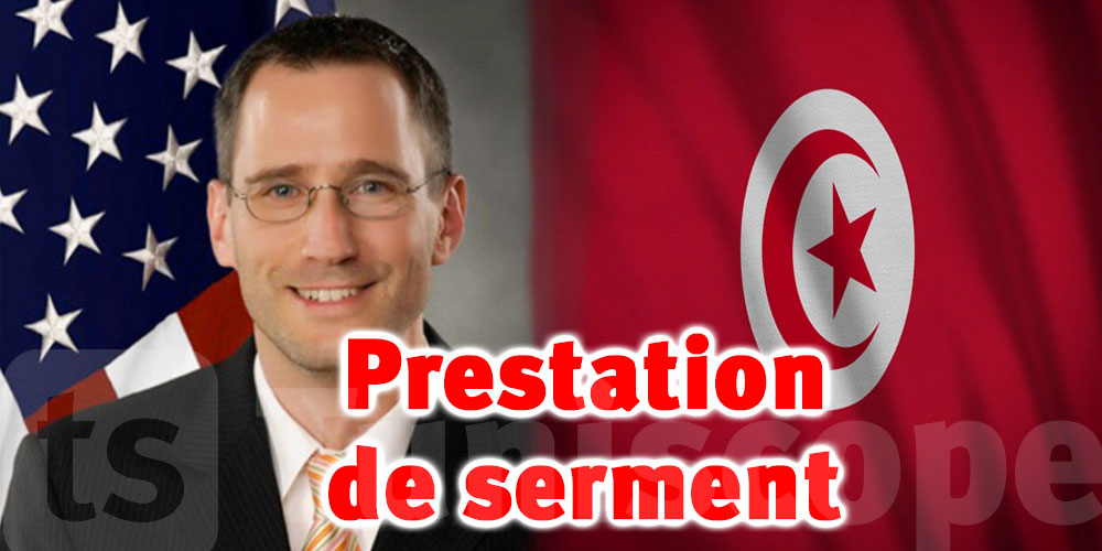 Le nouvel ambassadeur des Etats-Unis en Tunisie prête serment