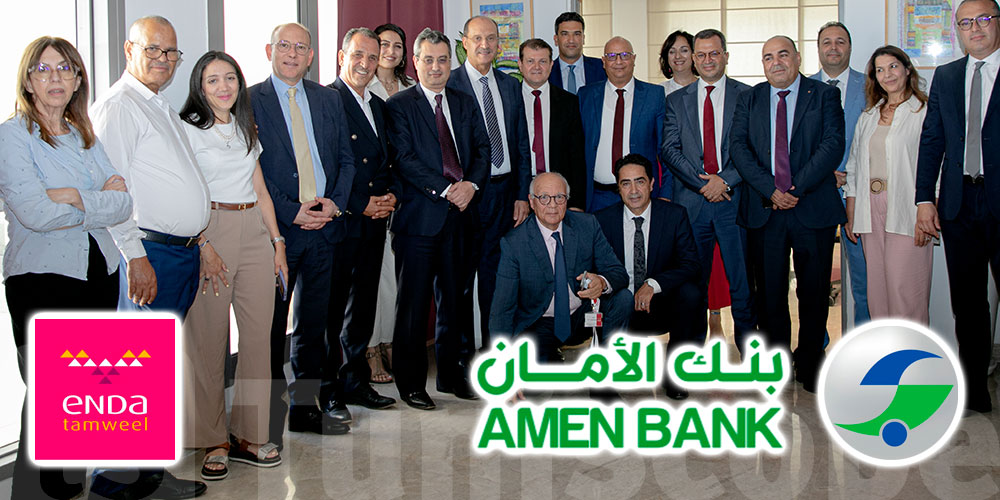AMEN BANK pilote un financement de 180 millions de dinars pour Enda Tamweel