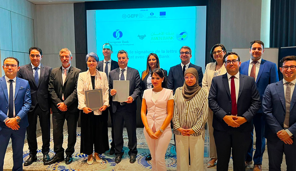 Amen Bank et la BERD propulsent le financement durable en Tunisie