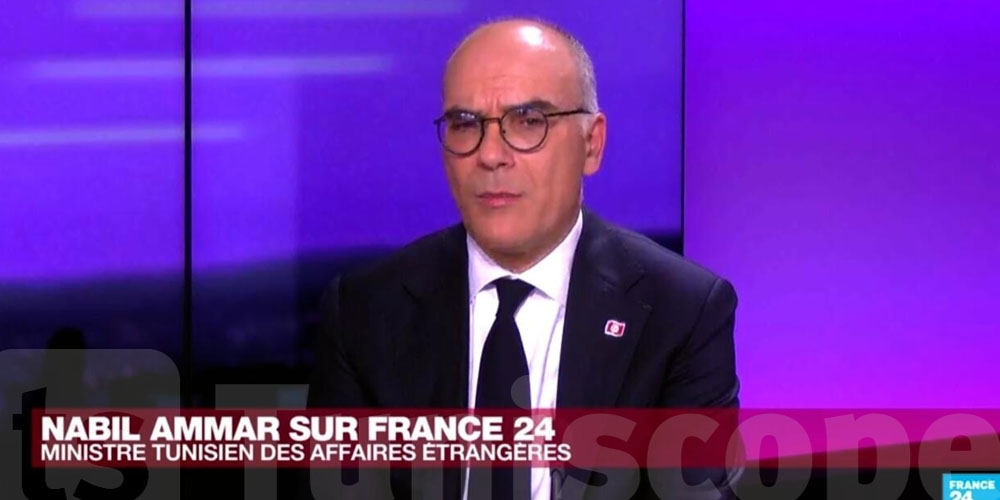 Interviewé sur France 24, Nabil Ammar parle de l’arrestation de Ghannouchi 