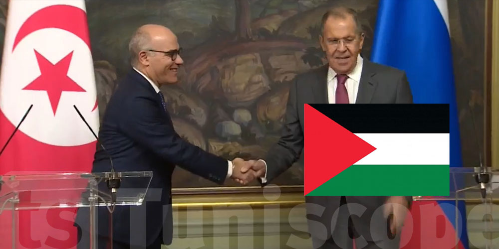 La cause palestinienne, au cœur de la discussion entre Nabil Ammar et Sergueï Lavrov