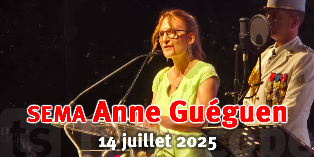 Anne Guéguen au 14 juillet à Tunis : une ambassadrice, des valeurs, un message de paix et de coopération