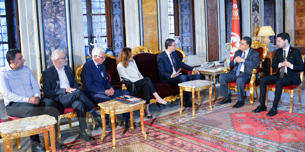 لقاء يجمع بودربالة رئيس كنفدرالية المؤسسات المواطنة التونسية 