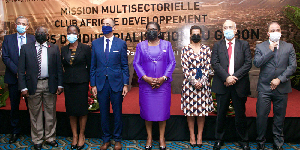 Mission multisectorielle du Club Afrique Développement du groupe Attijariwafa bank au Gabon sous le thème 'Leviers d’Industrialisation du Gabon'