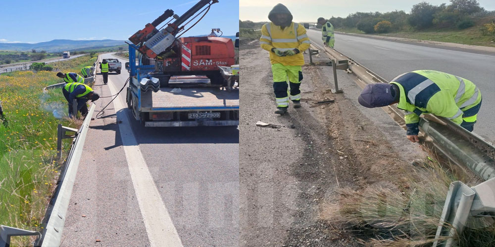   تحذير لمستعملي الطريق السيارة: لا تعبروا عبر الفتحات العشوائية