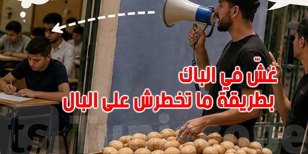 بوق” بـ200 دينار و بطاطا  : هذه أغرب عملية غشّ في الباكالوريا  