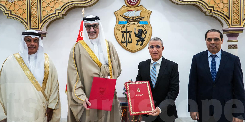 Signature d'un accord de coopération entre la Tunisie et le Bahreïn