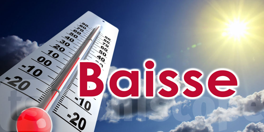 Météo: Les températures en baisse