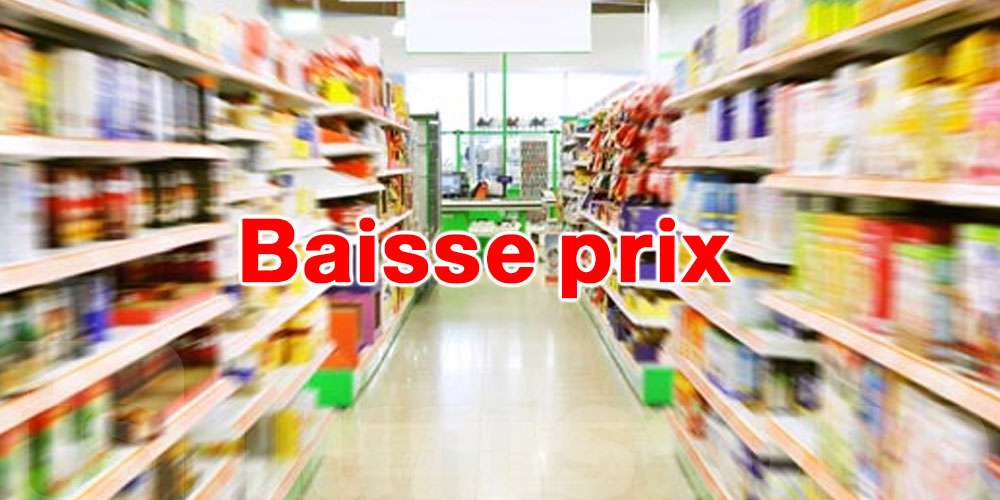 Baisse prochaine des prix de plusieurs produits de consommation