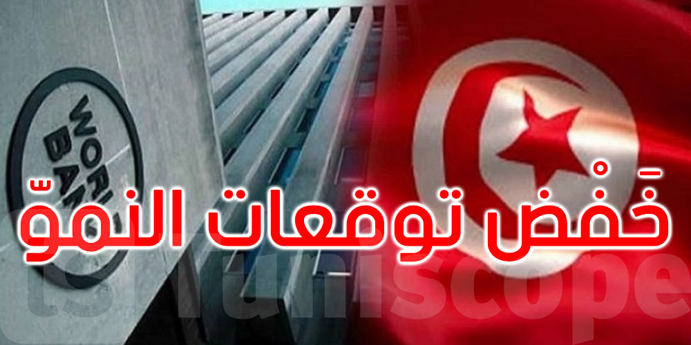 البنك الدولي يخفض من توقعاته للنمو في تونس خلال 2023 البنك الدولي يخفض من توقعاته للنمو في تونس خلال 2023