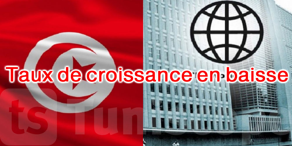 La Banque Mondiale abaisse ses prévisions de croissance de l'économie tunisienne à 1,2%