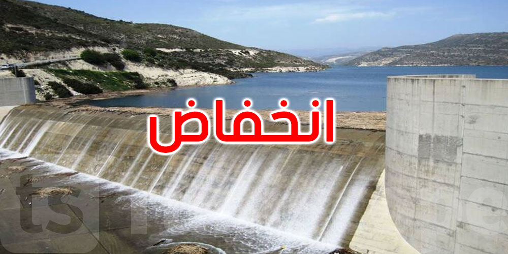  انخفاض في احتياطي المياه بالسدود التونسية بمعّدل 25 بالمائة 