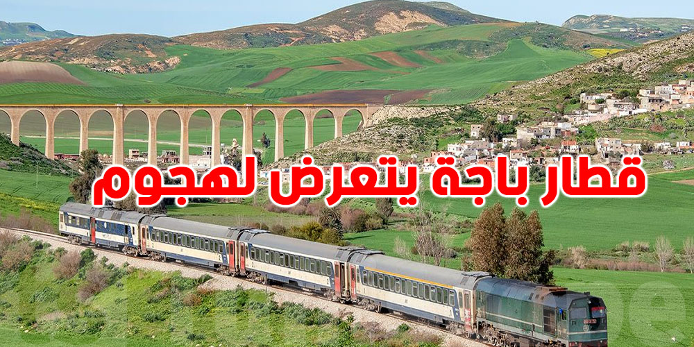 عاجل: قطار المسافرين في باجة يتعرّض للرشق بالحجارة وإصابة امرأتين!