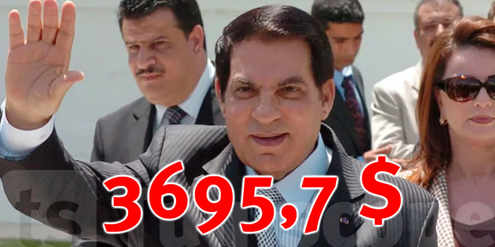 Le Clan Ben Ali aurait pillé 3 700 $ à chaque tunisien ?
