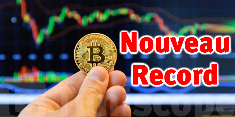 Le Bitcoin bat un nouveau record 