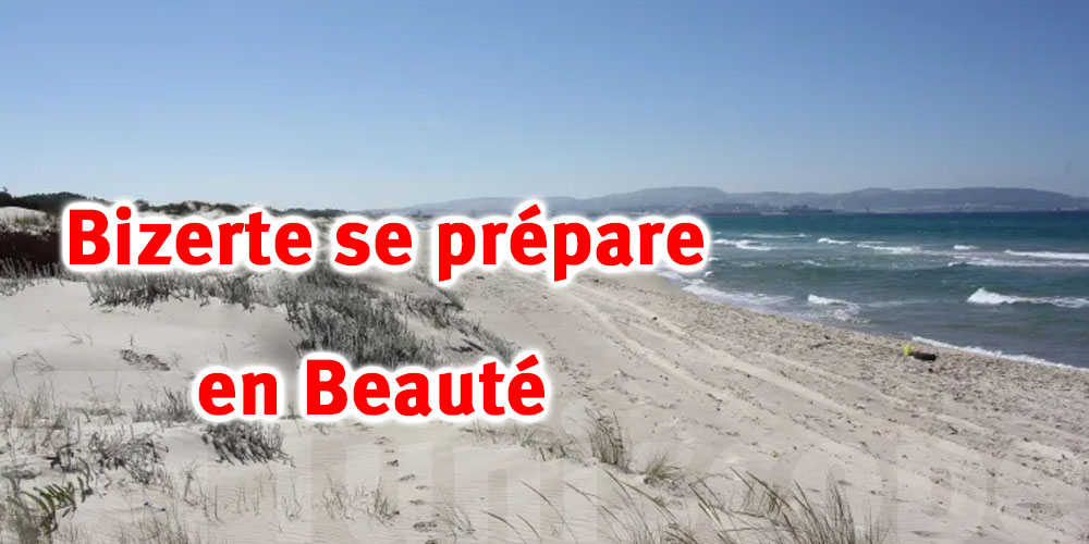 Bizerte : Nettoyage intensif des plages pour la saison estivale
