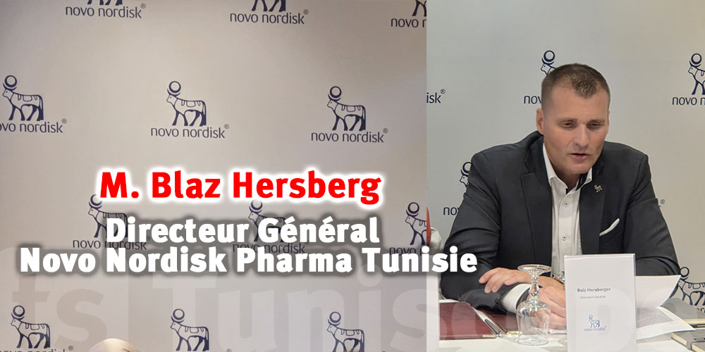 Balz Hersberger de Novo Nordisk : Nous lançons le premier traitement hebdomadaire GLP-1 en Tunisie