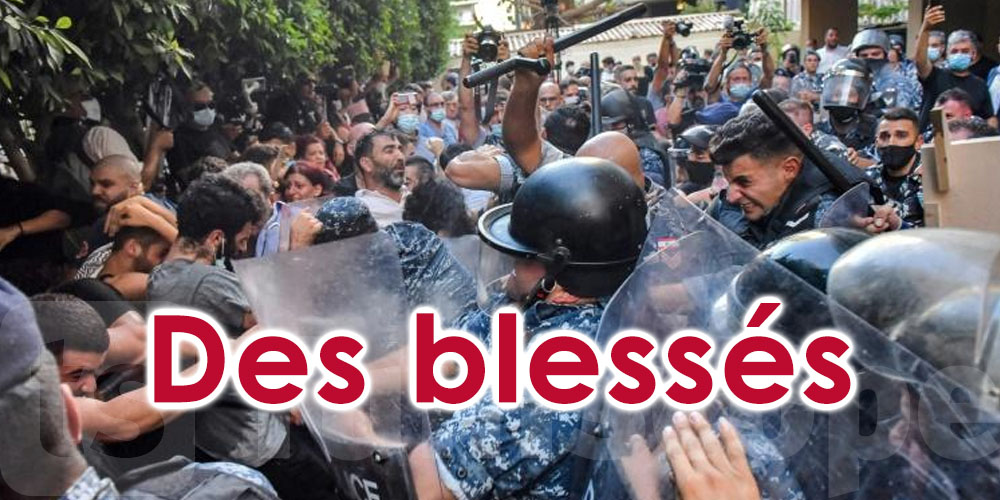 Explosion au port de Beyrouth: heurts entre policiers et manifestants, des blessés - Vimarsana News